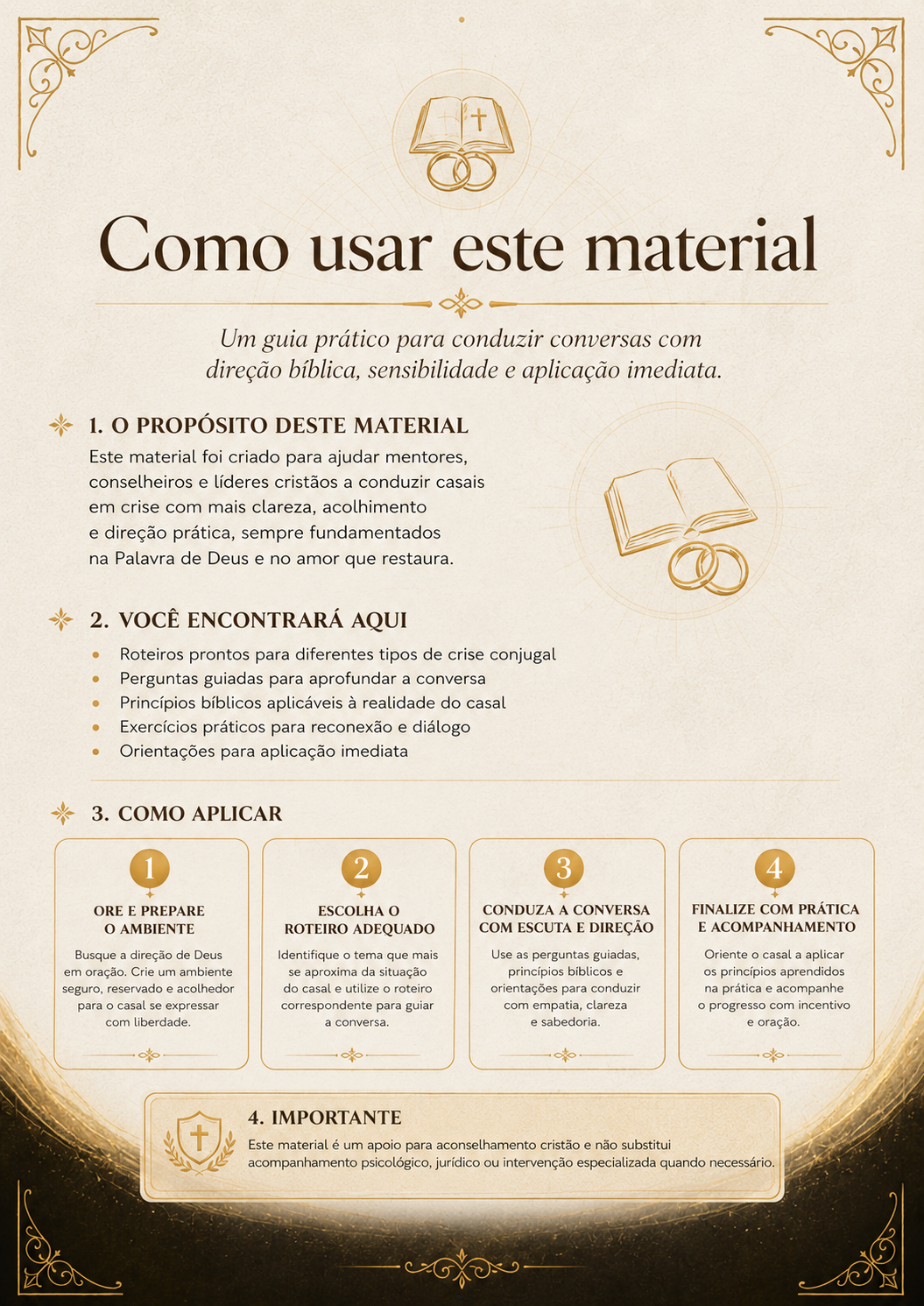 Guia: Como usar este material